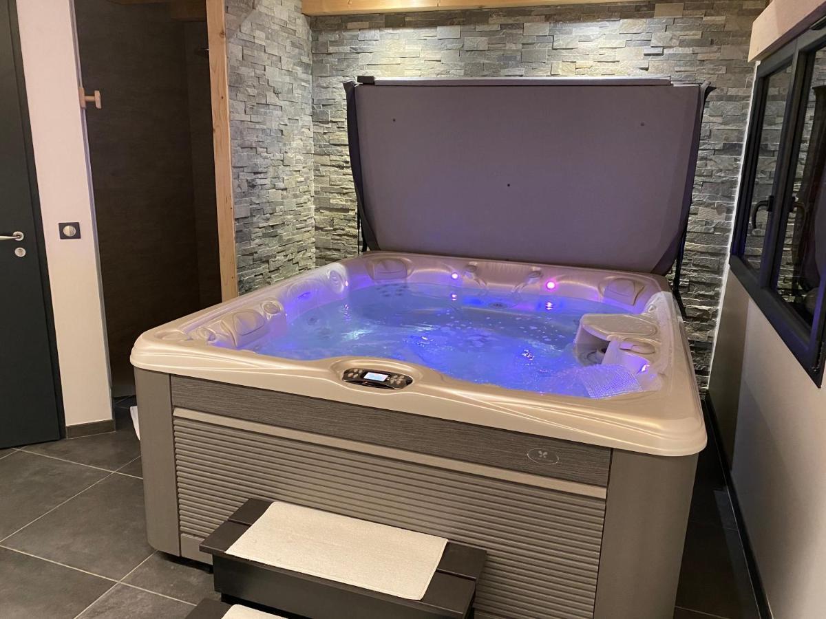 Gite De Charme Avec Jacuzzi #Calme #Cosy Viuz-en-Sallaz Exterior photo